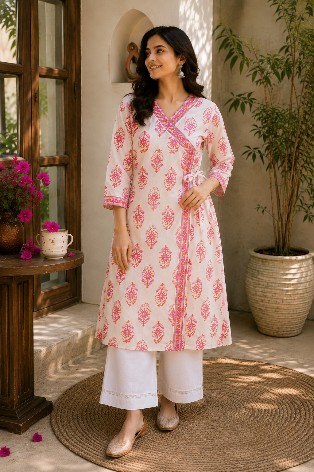 JUGNU - COTTON LONG KURTI