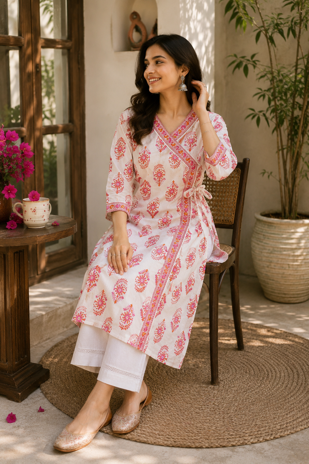 JUGNU - COTTON LONG KURTI
