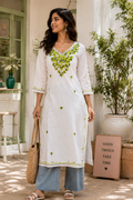 AFREEN - LONG COTTON KURTI