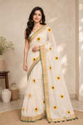 KASHISH - SUNFLOWER MUL COTTON SAREE