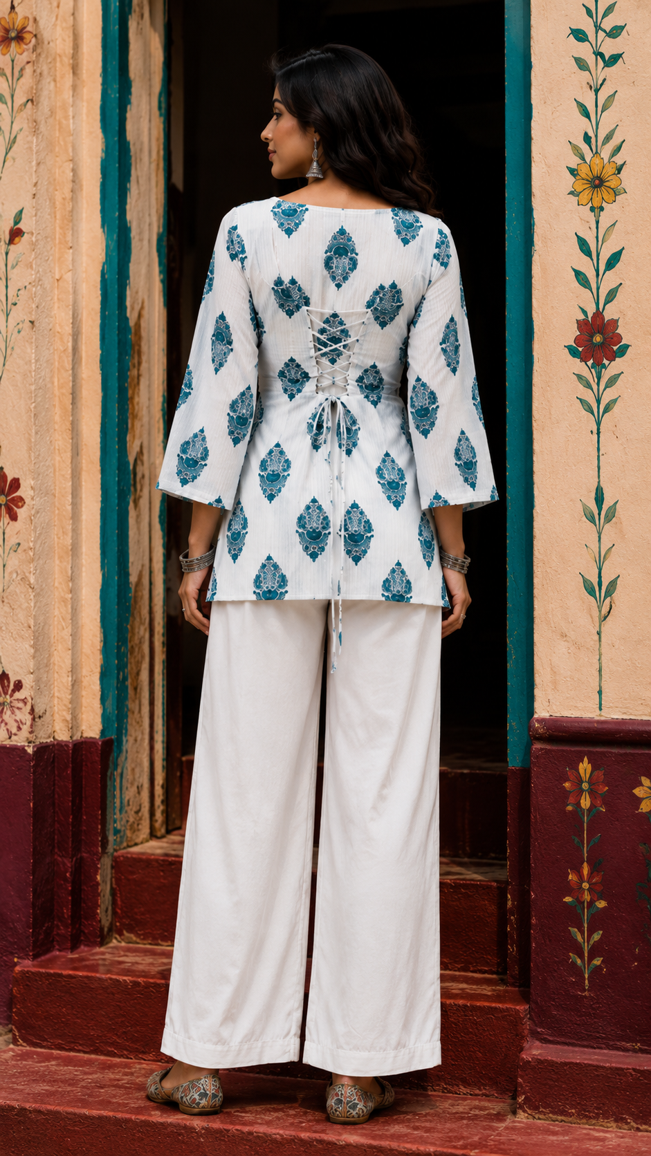 NOOR - CORSET COTTON KURTI